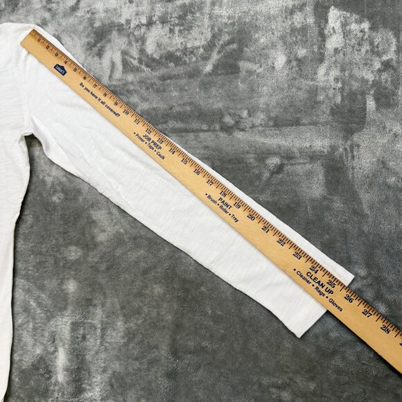 Ariat Dawn Henley long sleeve Shirt Womens Large Snow White 10013409 NWT - Picture 13 of 13